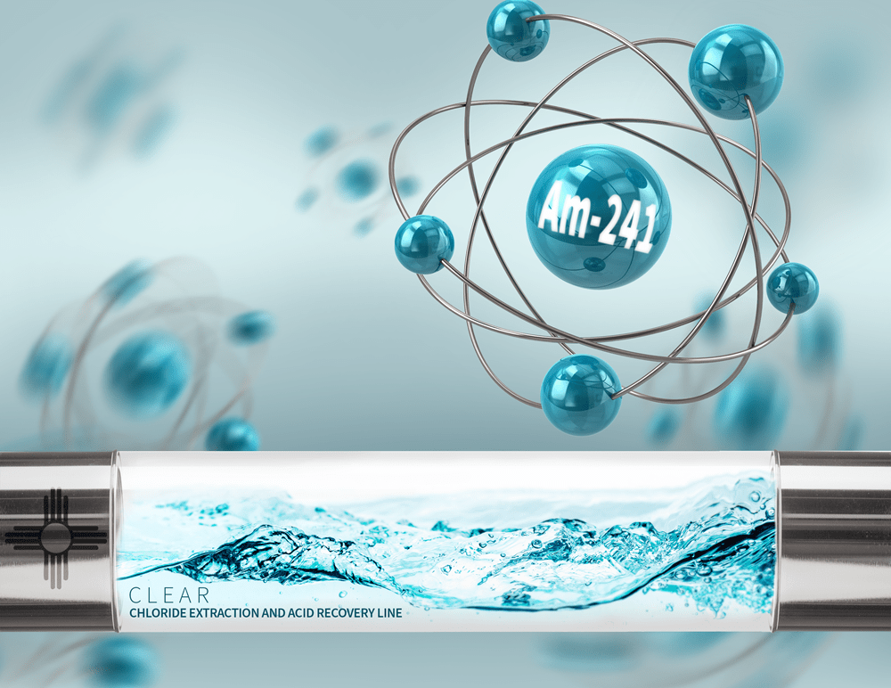 Improvements to Americium-241 processing can increase yield, decrease the amount of waste generated, and reduce the radiological dose workers receive.