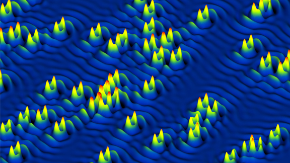 An image of cobalt atoms