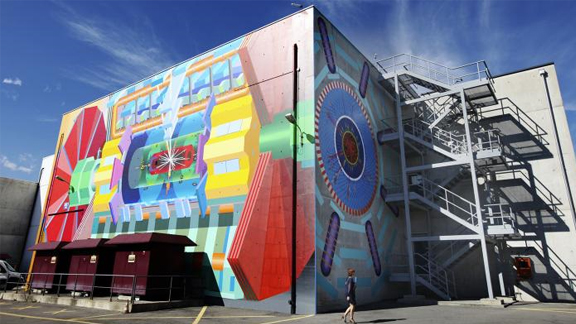 The CERN-LHC-Atlas-Building.
