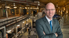 John Hill, NSLS-II Director, is shown here overlooking the Electron-Spectro-Microscopy Beamline on the NSLS-II Experimental Floor.  