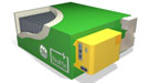 GE's new "Durathon&trade;" sodium metal halide battery.