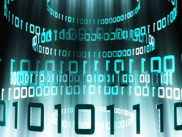 Illustration of 1s and 0s