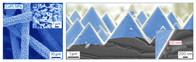 Films integrated into the cell created an efficient solar-to-hydrogen cell using Earth-abundant cobalt rather than rare and expensive metals.