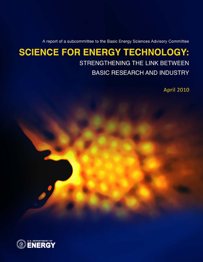 Science for
Energy Technology: Strengthening the Link between Basic Research and Industry