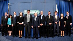 DOE Program Directors, DOE Secretary, and 2013 Lawrence Awardees